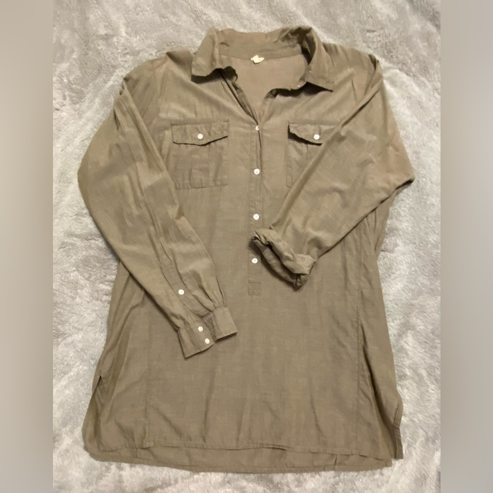 J. Crew Light Brown Tunic